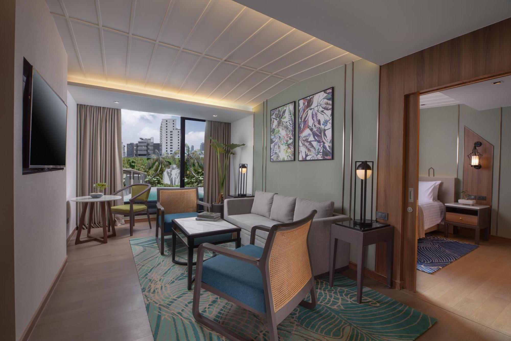 Nysa Hotel Bangkok Sukhumvit 11 Kültér fotó A suite at the hotel