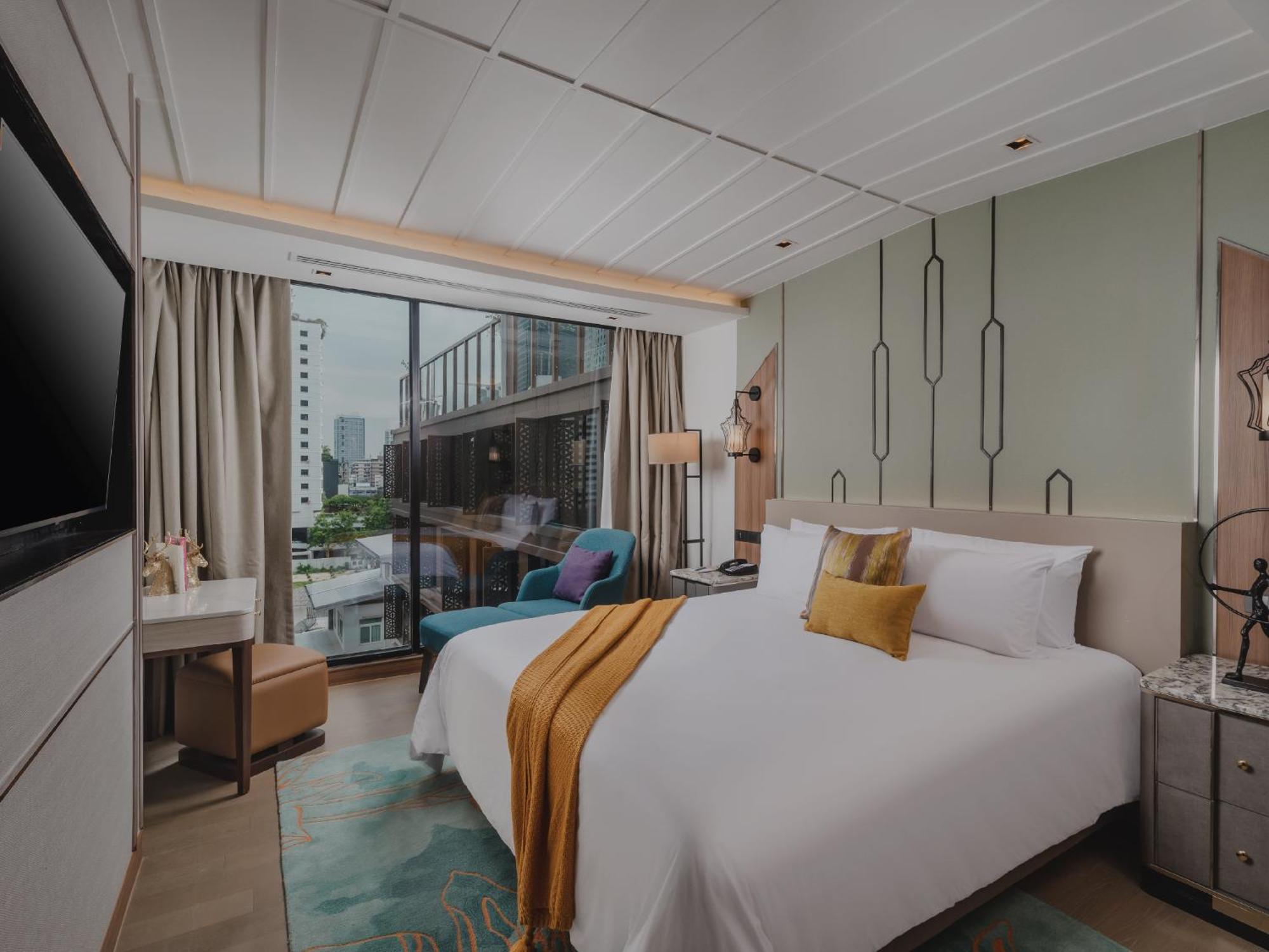 Nysa Hotel Bangkok Sukhumvit 11 Kültér fotó Deluxe Room